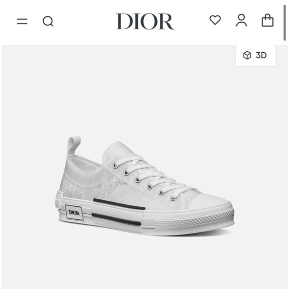 👟 Dior B23 Lowtop Oblique Sneakers size 39